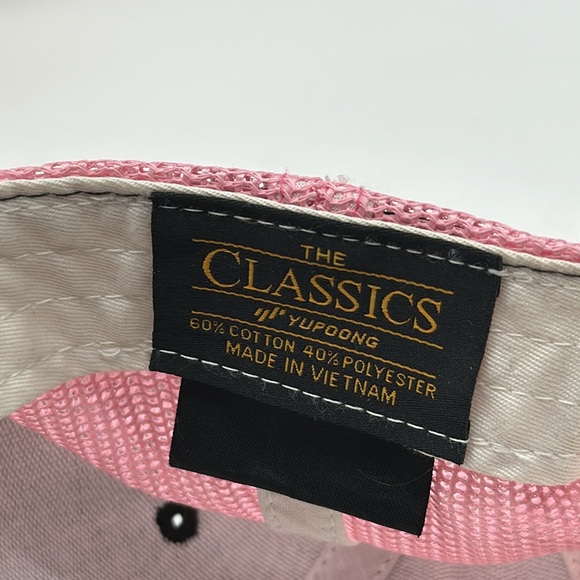 Hurley Black Pink Trucker Hat Adjustable Surfer HT6102 - Picture 5 of 5